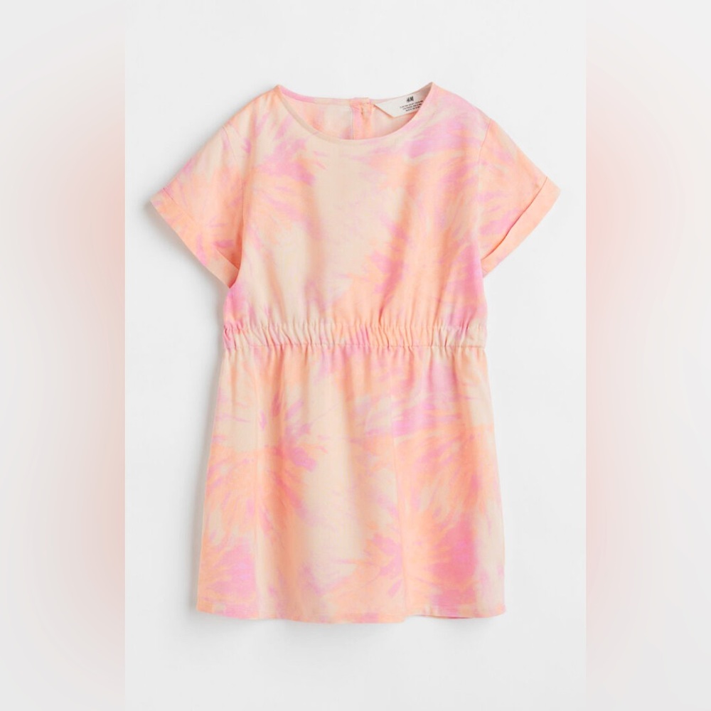 H&M Tie-dye Girls Dress Sz 9-10